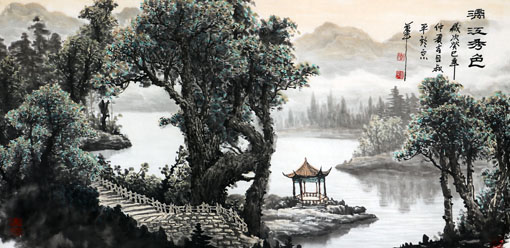 《漓江秀色》
