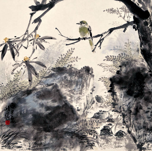 《初夏》 68×68cm