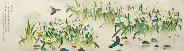 《凌波仙子》规格：68cmx195cm.JPG